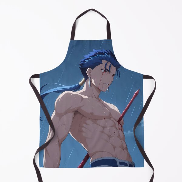Item preview, Lancer Fate Stay Night Stoic Rain Profile Blue Sky designed and sold by Spraykart.