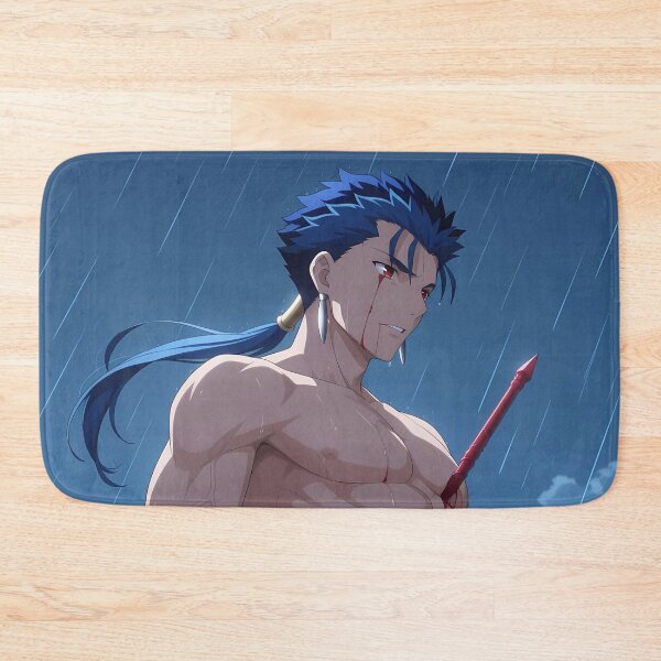 Item preview, Lancer Fate Stay Night Stoic Rain Profile Blue Sky designed and sold by Spraykart.