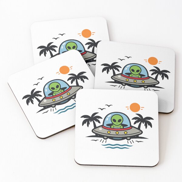 Item preview, Greetings From Earth Tropical Alien Vacation designed and sold by Owcomm.