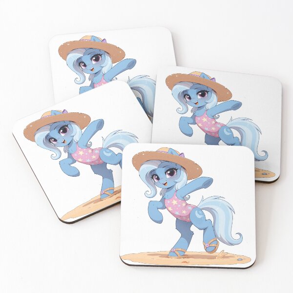 Item preview, Beach Pony Trixie designed and sold by CeluniaMoon's Art - Cute Furry, Anime, and More! .