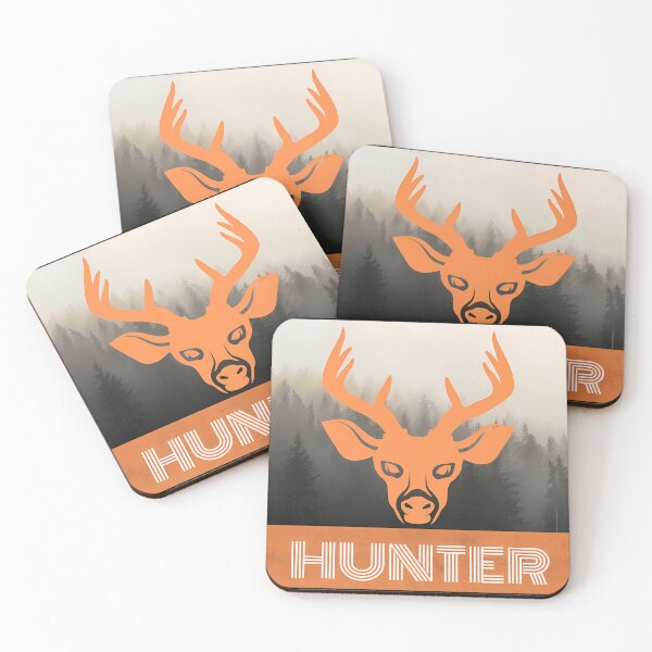 Artikelvorschau, Hirschjäger Retro Buck Jagd Orange entworfen und verkauft von bongsentrang.