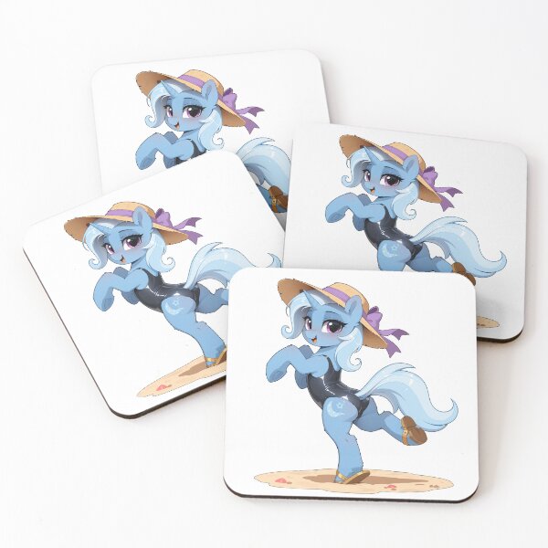 Item preview, Beach Pony Trixie designed and sold by CeluniaMoon's Art - Cute Furry, Anime, and More! .