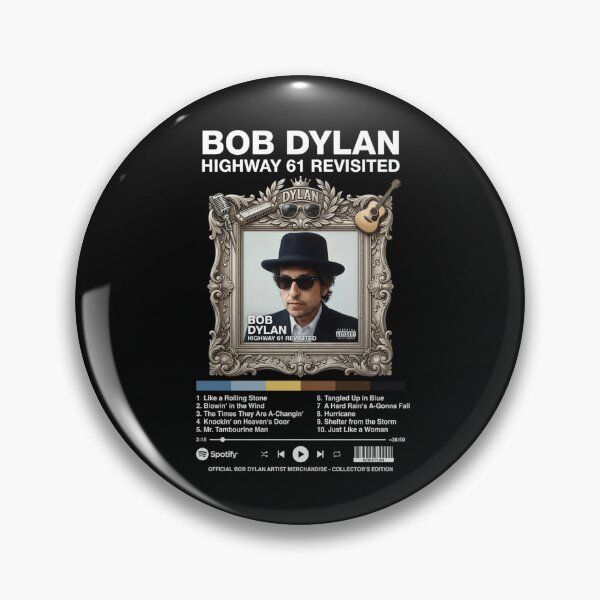 Artikelvorschau, Bob Dylan Trackliste Musikplayer Vintage entworfen und verkauft von JayceTucker89.