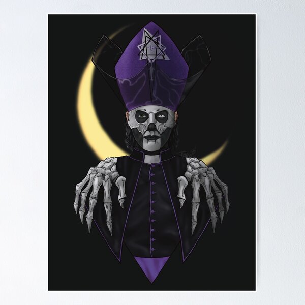 Item preview, Skull Pope V designed and sold by taylahrt.