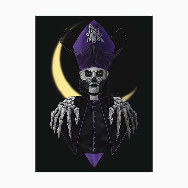 Item preview, Skull Pope V designed and sold by taylahrt.