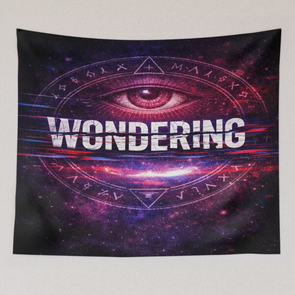 Item preview, Mystic Eye Wondering Glitch Nebula Occult Sigil designed and sold by Owcomm.