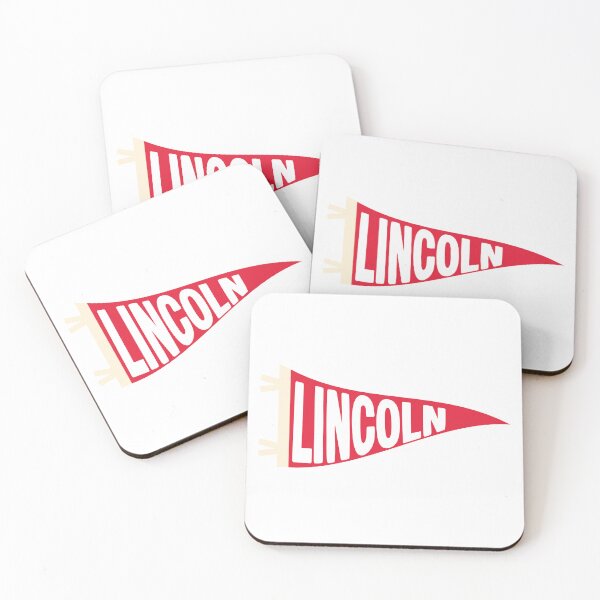 Item preview, Lincoln Nebraska Vintage Retro Town Pennant designed and sold by Sparkledust Creations.