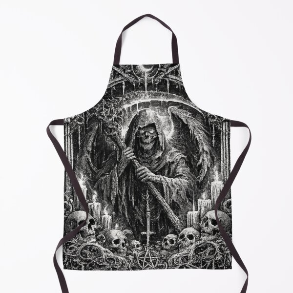 Item preview, Gothic Grim Reaper Ornate Frame designed and sold by Vhurkys.