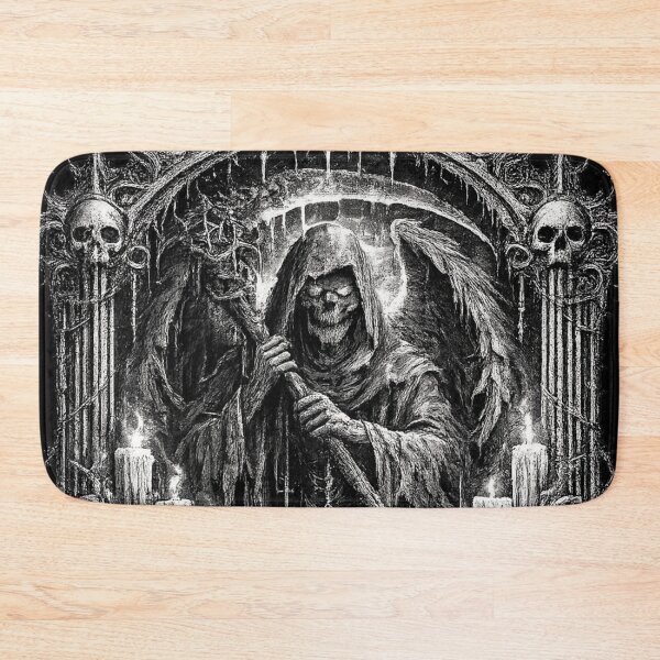 Item preview, Gothic Grim Reaper Ornate Frame designed and sold by Vhurkys.