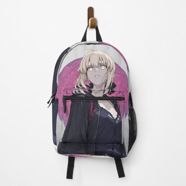 Item preview, Saber Alter Fate Stay Night Pink Moon Portrait designed and sold by Spraykart.