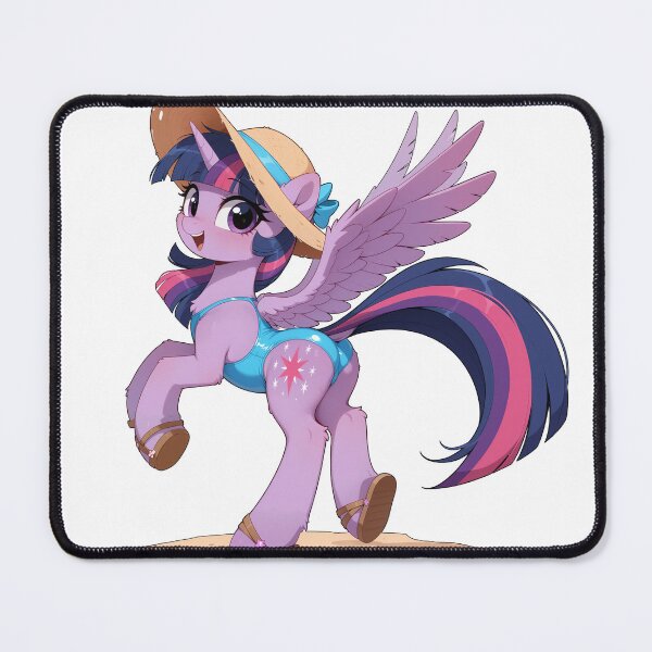Item preview, Beach Pony Twilight Sparkle designed and sold by CeluniaMoon's Art - Cute Furry, Anime, and More! .