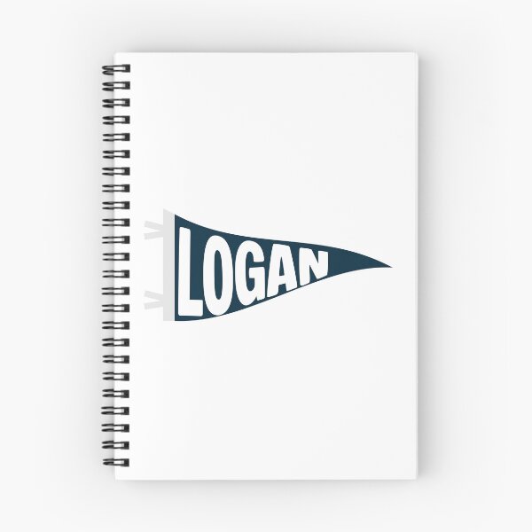 Item preview, Logan Utah Vintage Collegiate Pennant designed and sold by Sparkledust Creations.