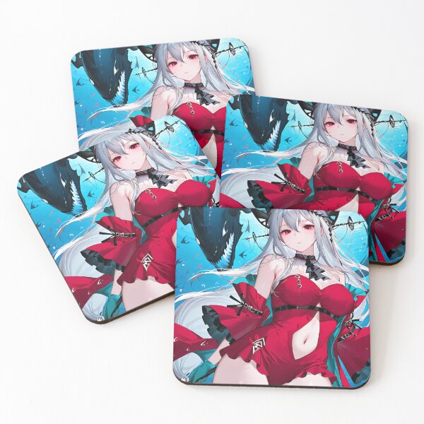 Item preview, Skadi Arknights Prelude To Dawn Ocean Witch Anime Girl Power designed and sold by Spraykart.