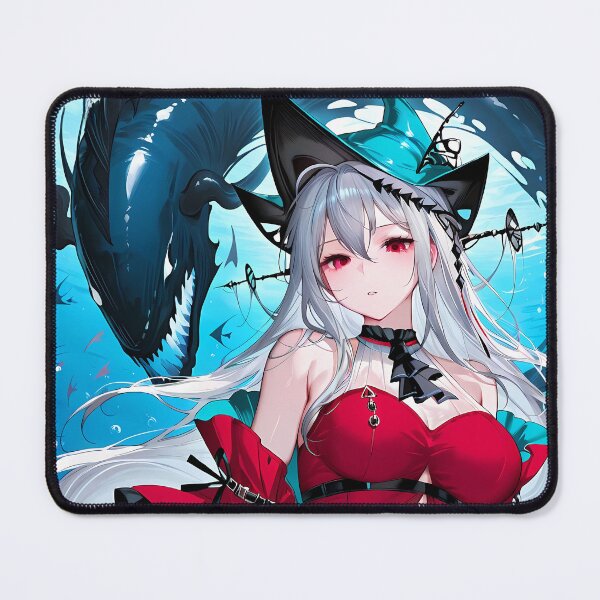 Item preview, Skadi Arknights Prelude To Dawn Ocean Witch Anime Girl Power designed and sold by Spraykart.