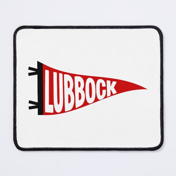 Item preview, Lubbock Texas Vintage College Pennant designed and sold by Sparkledust Creations.
