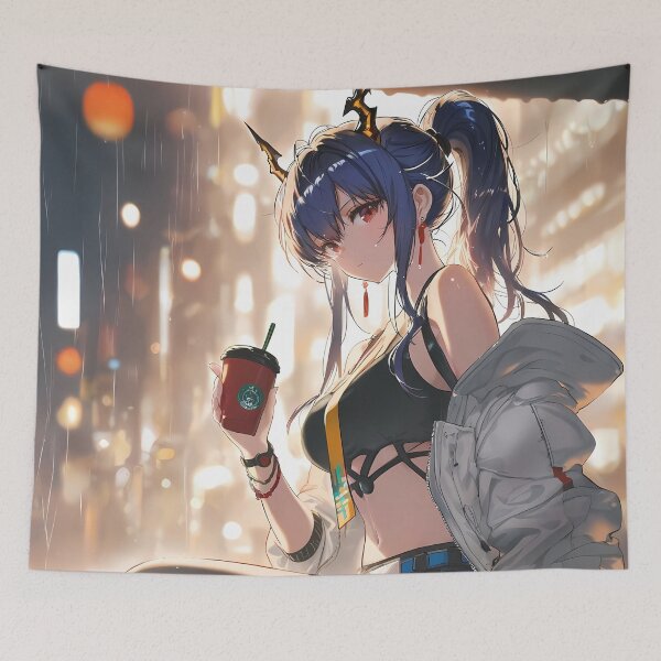 Item preview, Chen Ch’En Rain City Glow Arknights Prelude To Dawn designed and sold by Spraykart.