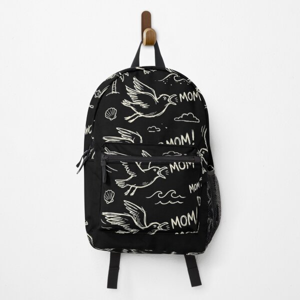 Item preview, Seagulls Yelling MOM! Funny Beach Bird Sketch designed and sold by snowry.