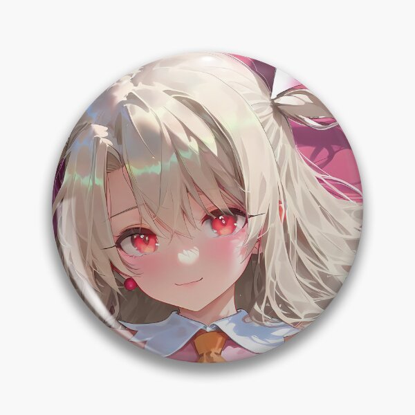 Item preview, Illyasviel von Einzbern Fate Stay Night Pink Magical Girl Portrait designed and sold by Spraykart.