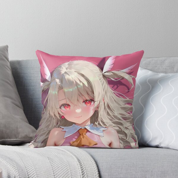Item preview, Illyasviel von Einzbern Fate Stay Night Pink Magical Girl Portrait designed and sold by Spraykart.