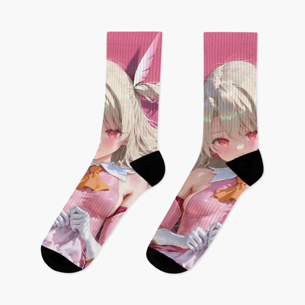 Item preview, Illyasviel von Einzbern Fate Stay Night Pink Magical Girl Portrait designed and sold by Spraykart.
