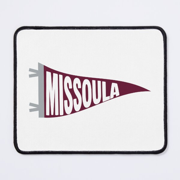 Item preview, Missoula Montana Vintage Retro Pennant designed and sold by Sparkledust Creations.