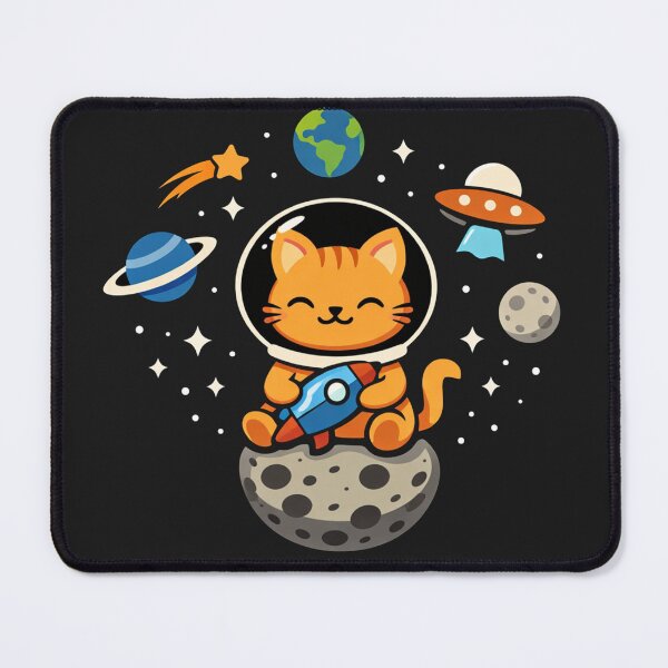 Item preview, Space Cat Explorer: One Small Step for Meow-kind designed and sold by Owcomm.