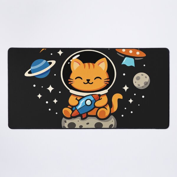 Item preview, Space Cat Explorer: One Small Step for Meow-kind designed and sold by Owcomm.