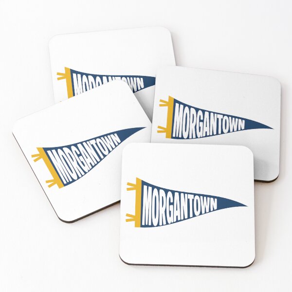 Item preview, Morgantown West Virginia Retro Collegiate Pennant designed and sold by Sparkledust Creations.