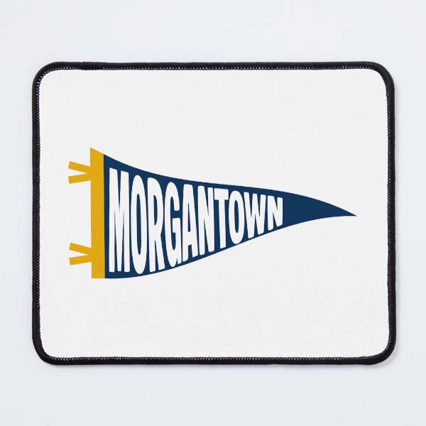Item preview, Morgantown West Virginia Retro Collegiate Pennant designed and sold by Sparkledust Creations.