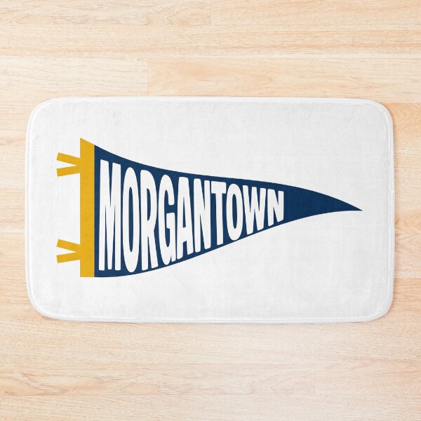 Item preview, Morgantown West Virginia Retro Collegiate Pennant designed and sold by Sparkledust Creations.