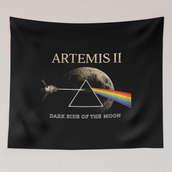 Item preview, Artemis II Mission, Dark Side of the Moon Space, Future Moon Mission, 2026 Rocket Launch designed and sold by BobStudioZo.