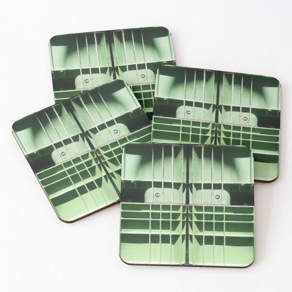 Item preview, Green Nally Bins at Vintage by Adelaide artist Avril Thomas at Magpie Springs designed and sold by MagpieSprings.