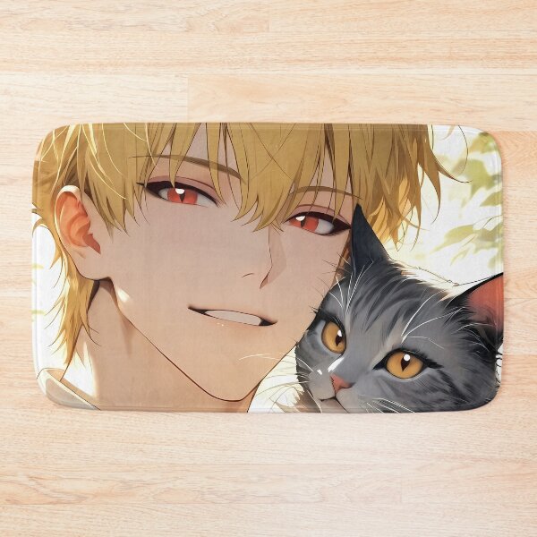 Item preview, Gilgamesh Fate Stay Night Cat Companion Golden Light designed and sold by Spraykart.