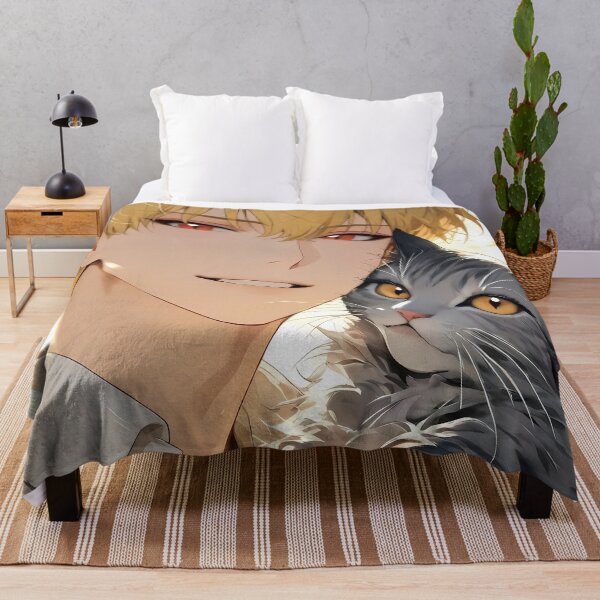 Item preview, Gilgamesh Fate Stay Night Cat Companion Golden Light designed and sold by Spraykart.