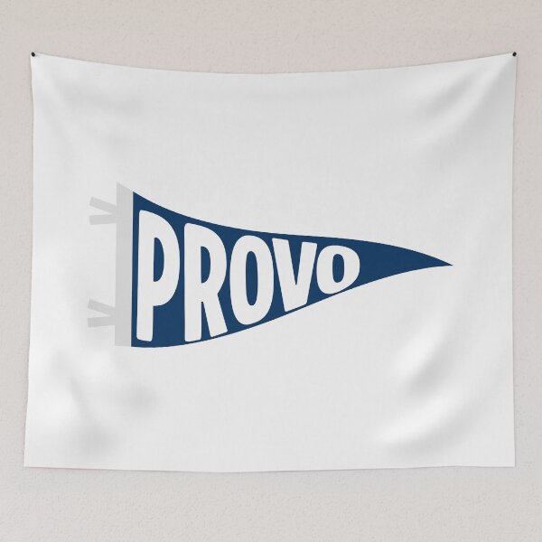 Item preview, Provo Utah Vintage Sport Pennant designed and sold by Sparkledust Creations.