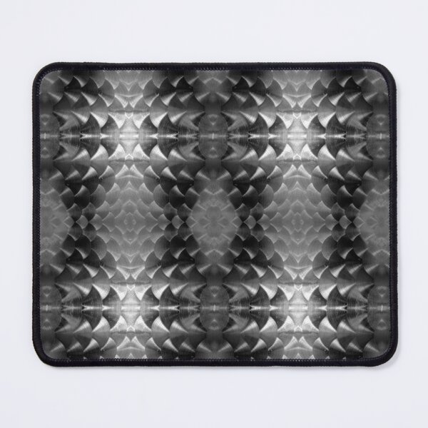 Item preview, Bold Scalloped Shell Pattern - Monochrome Wine Vat Texture designed and sold by MagpieSprings.