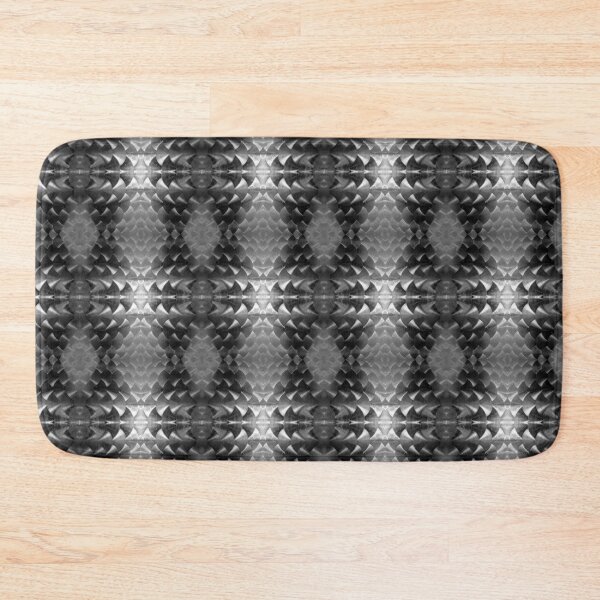 Item preview, Bold Scalloped Shell Pattern - Monochrome Wine Vat Texture designed and sold by MagpieSprings.