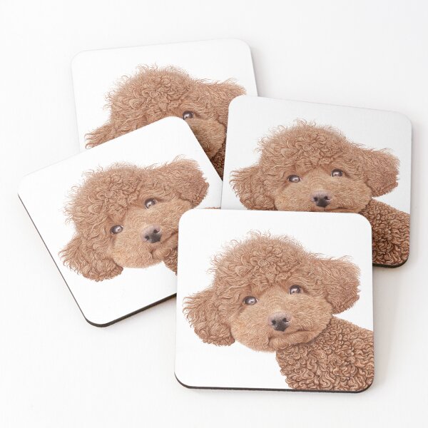 Item preview, Curious Poodle designed and sold by Valeriya Korenkova Kodamorkovkart.