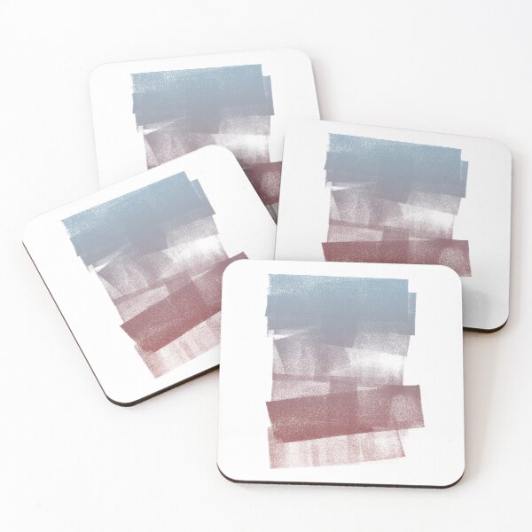 Item preview, Swatch Sample Textured Monoprint - Sky to Ruby Gradient designed and sold by Irene Estelle.