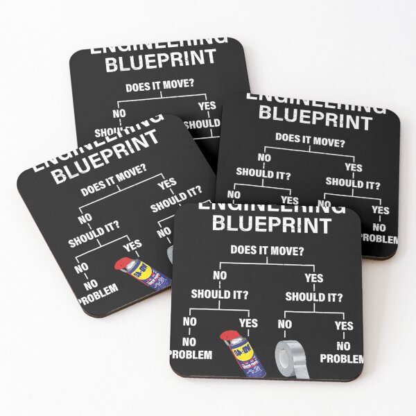 Item preview, Engineering Blueprint - Funny Engineer designed and sold by SyncSusscess.