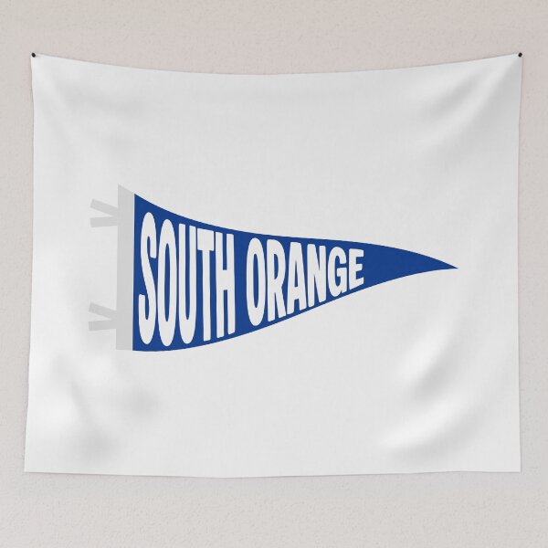 Item preview, South Orange New Jersey Retro Town Pennant designed and sold by Sparkledust Creations.