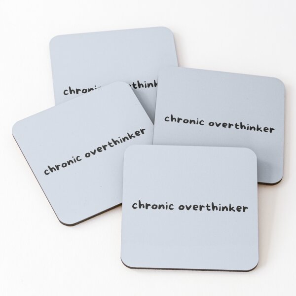 Item preview, Chronic Overthinker - Relatable Anxiety Design designed and sold by Spring Things.