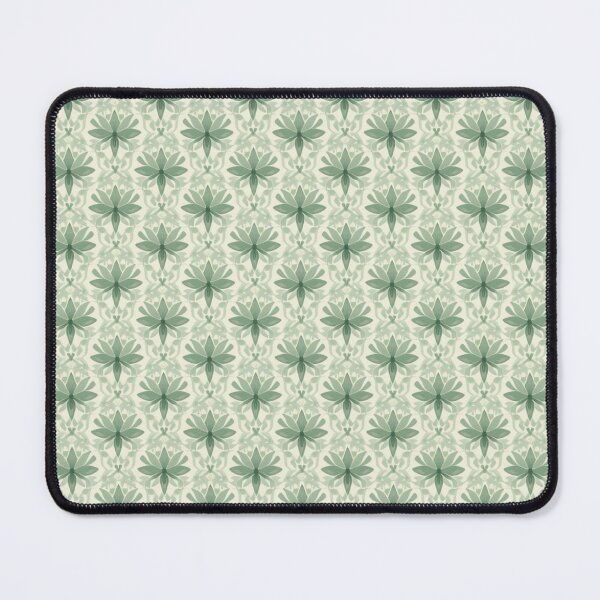 Item preview, Seafoam Spearmint Dark Green Cream Abstract Texture Design designed and sold by burbankdesigns.