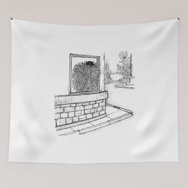 Item preview, Sea Urchin Fast Food Drive Thru Underwater Art designed and sold by wbhny.