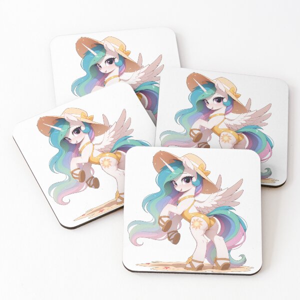 Item preview, Beach Pony Princess Celestia designed and sold by CeluniaMoon's Art - Cute Furry, Anime, and More! .
