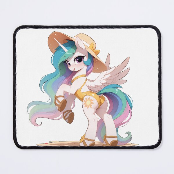 Item preview, Beach Pony Princess Celestia designed and sold by CeluniaMoon's Art - Cute Furry, Anime, and More! .