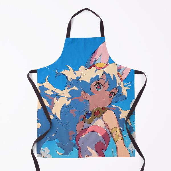 Item preview, Nia Teppelin Gurren Lagann Anime Girl Fantasy City Bright Blue Outdoors designed and sold by Spraykart.