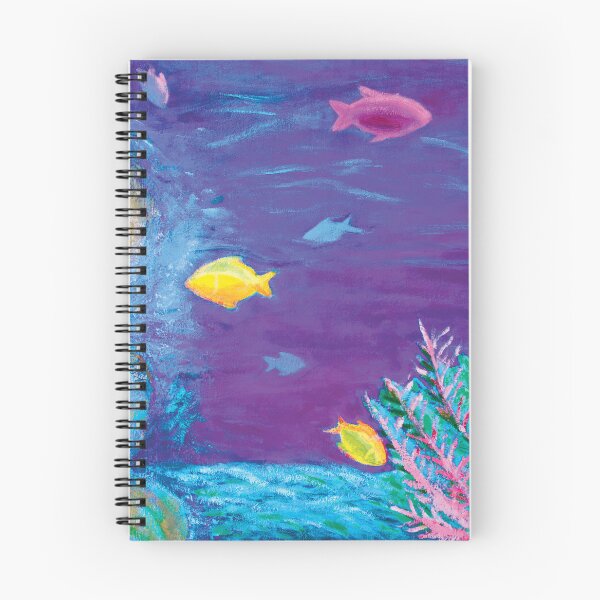 Artikelvorschau, Abstraktes Lila-Blaues Meer Ozean entworfen und verkauft von Yolanda Designs.