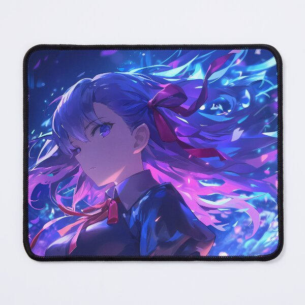 Item preview, Sakura Matou Fate Stay Night Anime Girl Magic Blue Purple Night Fantasy designed and sold by Spraykart.
