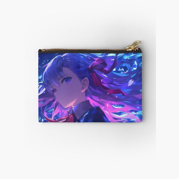 Item preview, Sakura Matou Fate Stay Night Anime Girl Magic Blue Purple Night Fantasy designed and sold by Spraykart.
